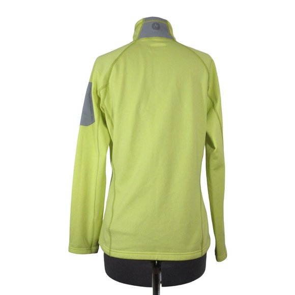 Marmot full zip front standing‎ collar fleece jacket - Picture 3 of 13